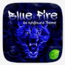 Fuego azul GO Keyboard Theme