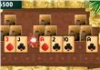 juego de cartas solitario de la pirámide